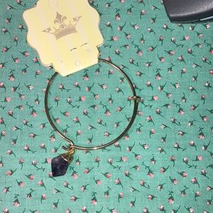 Bracelets with purple lavender calming Chrystal’s